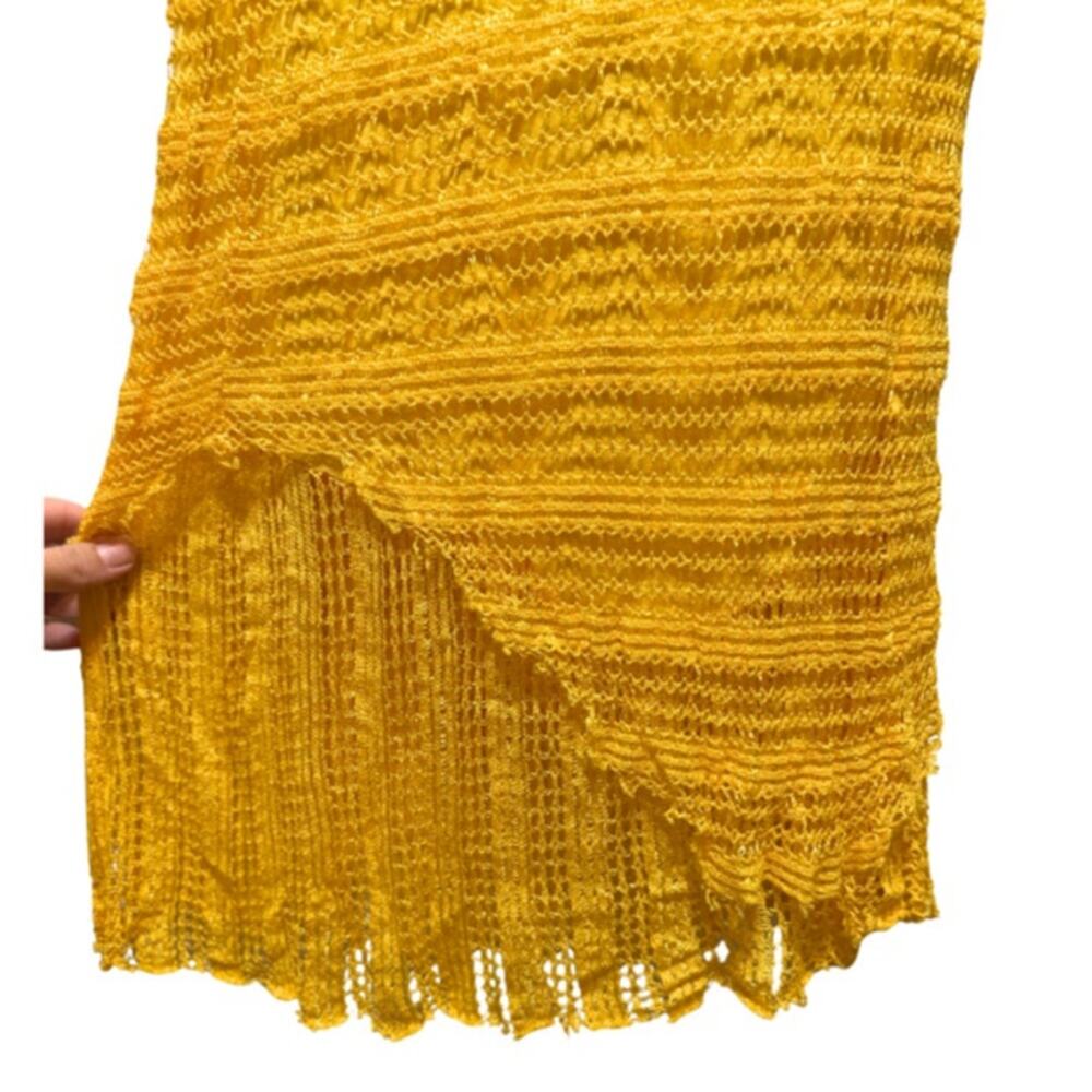 💛 Y2K Crochet Ombré Midi Dress - Picture 3 of 6